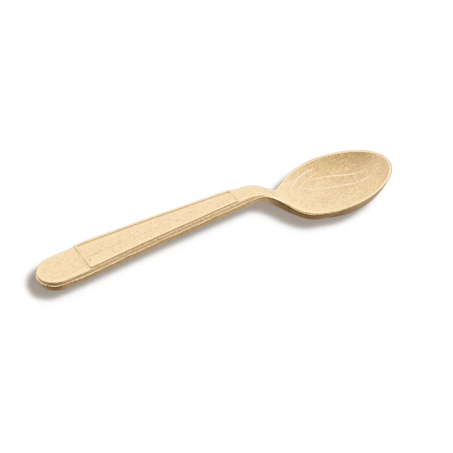 Compostable Corn Starch Soup Spoon, 1000/Box